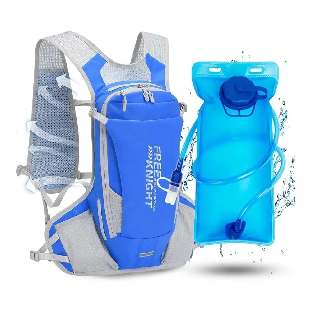 2L Water Bladder Bag Hydration Backpack‎ Pack Hiking Camping Cycling Outdoor NEW